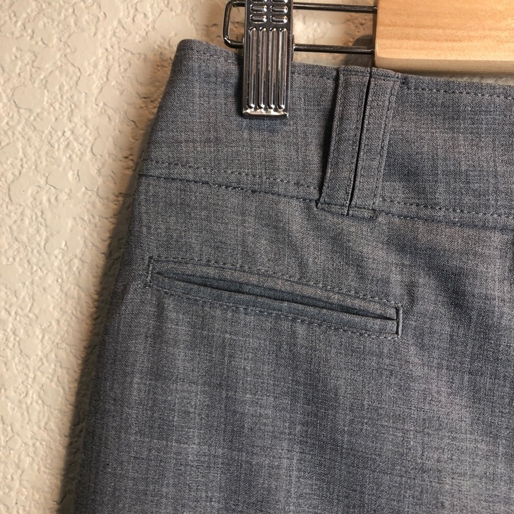 BCBGMaxAzria heather gray wool pencil skirt size 4‎ - Picture 3 of 8